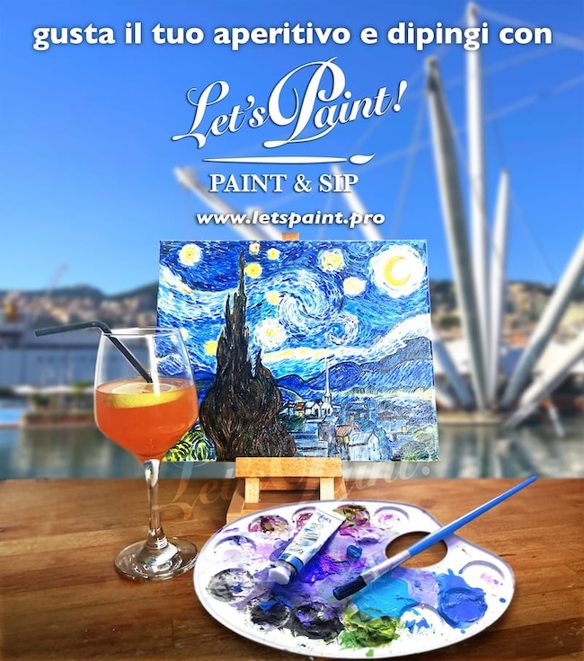 Aperitivo con pittura