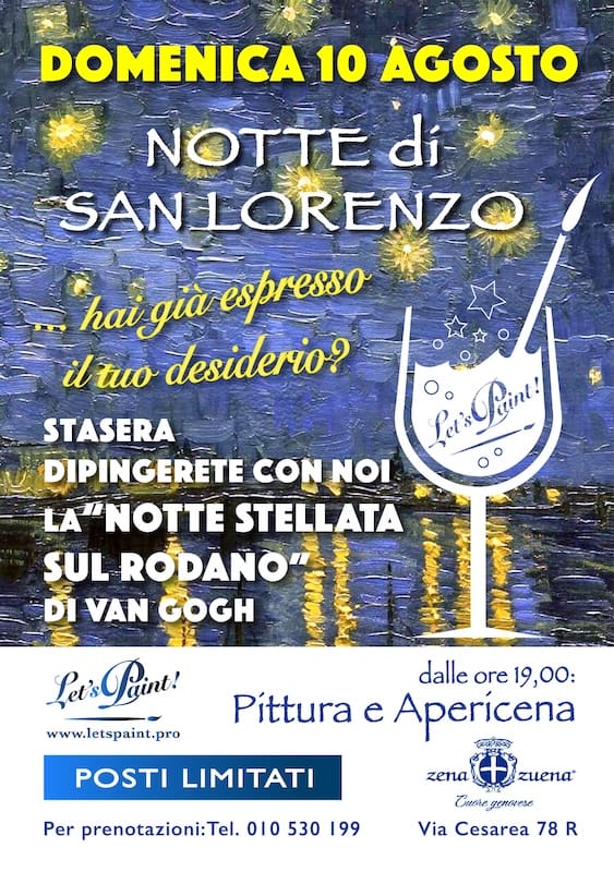 Paint & Sip NOTTE S.LORENZO